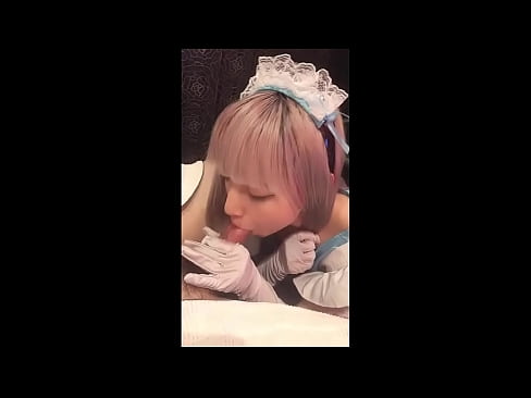 ❤️ Јапански идол [маиука], костим француске собарице, први део, пушење и дркање са лосионом Квалитет порно на sr.milf300com.ru ❌